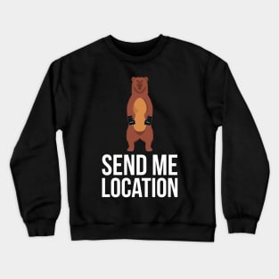 Send me location Shirt 229 Crewneck Sweatshirt